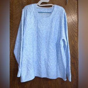 Croft & Barrow XXL Crewneck pullover blue NWOT sweater